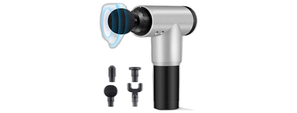 4 Heads Facial Massage Gun