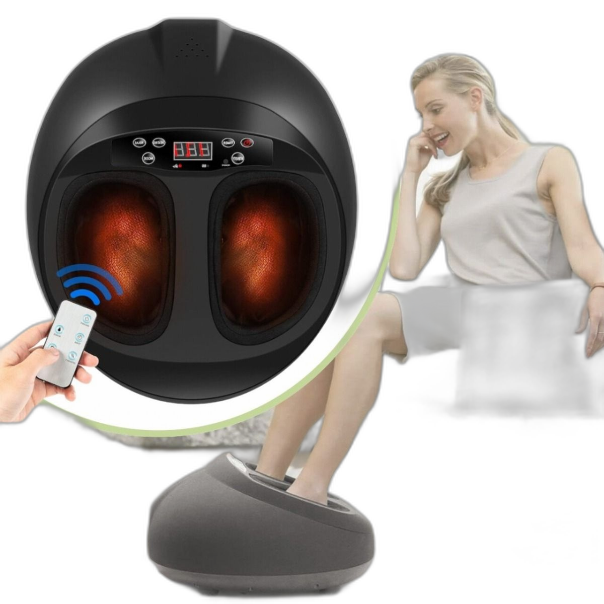 4D Foot Massager with Heating Function