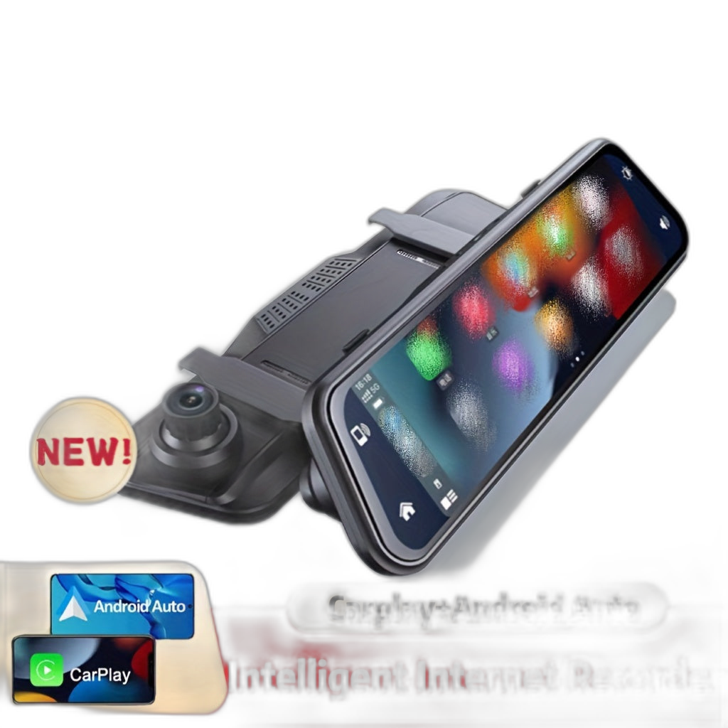 4K Touch Screen Dash Cam مع Carplayandroid Auto