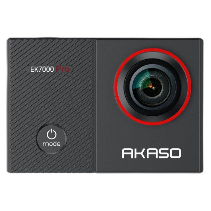 كاميرا أكشن مع شاشة لمس 2 بوصة من أكاسو، 4 كيه، EK7000 Pro