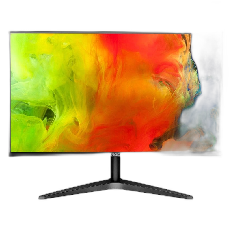 AOC 24B1H Gaming Monitor, Low Blue Light, 3-Sided Frameless, Flicker Free, 23.6-inch