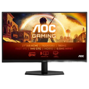 AOC 27 Inch FHD 180Hz 0.5ms IPS Gaming Monitor