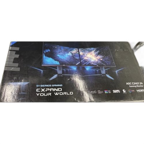 AOC C24G1 24in. Gaming Monitor - Black BNIB