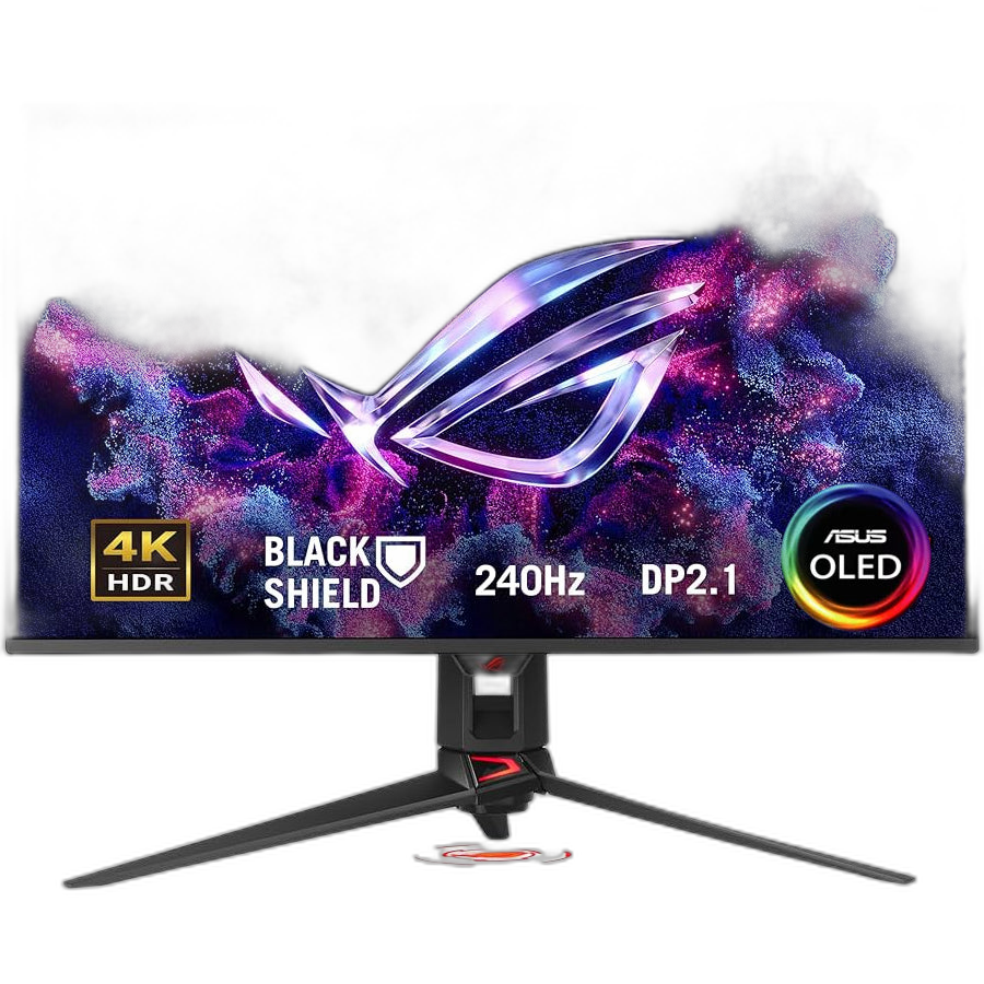 شاشة ASUS ROG Swift OLED PG32UCDM بحجم 32 بوصة QD-OLED بدقة 4K وتردد 240Hz