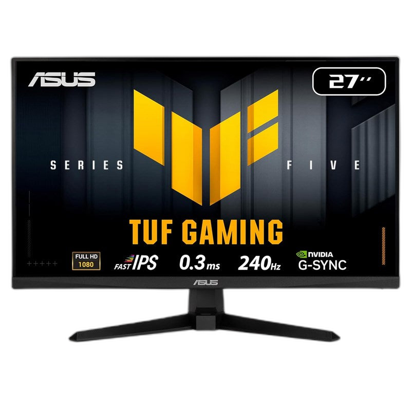 ASUS TUF Gaming VG279QM5A 27" FHD Fast IPS 240Hz 0.3ms Gaming Monitor With AMD FreeSync Premium