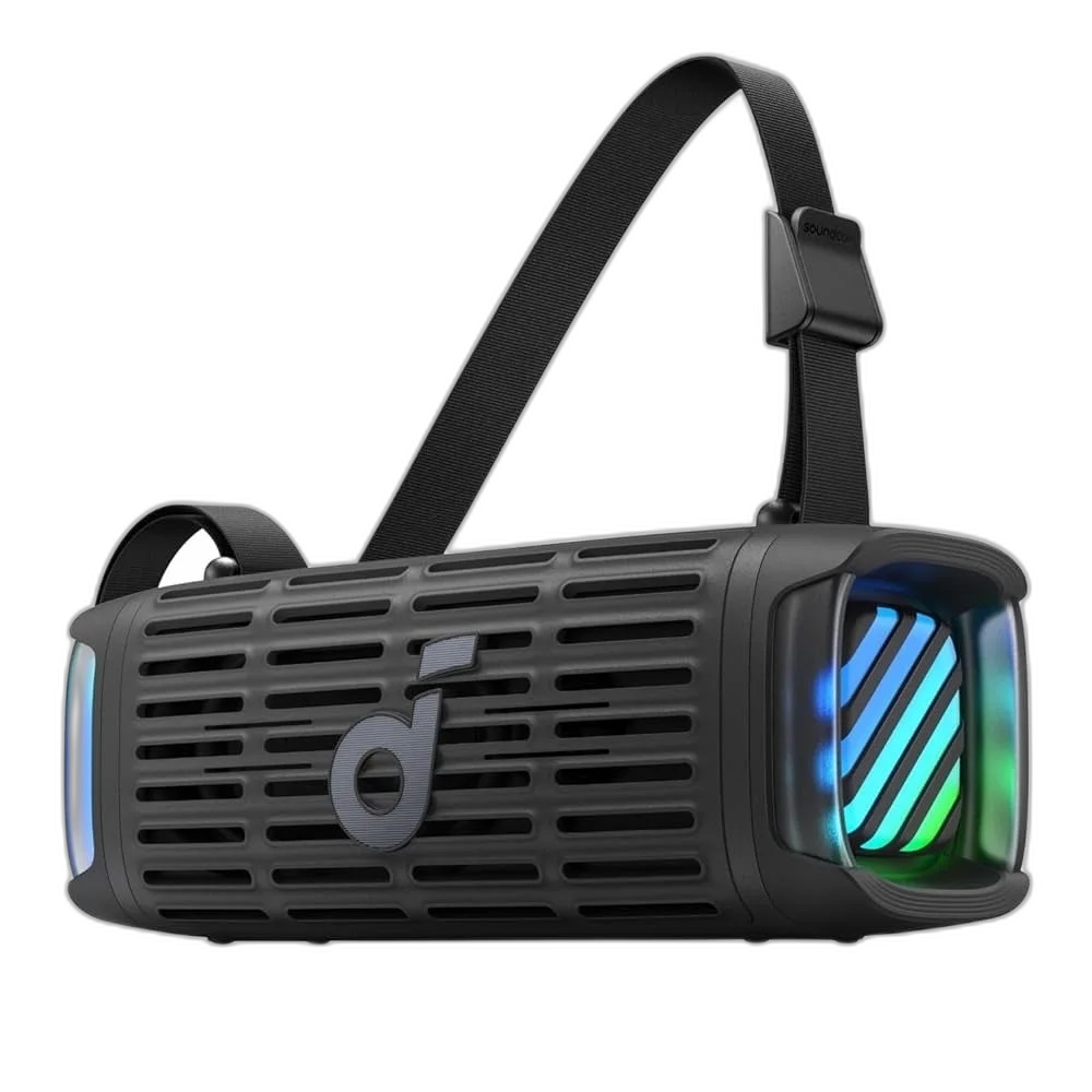 Anker Boom 3i Portable Rugged Outdoor Speaker, Black - D5100010-SC