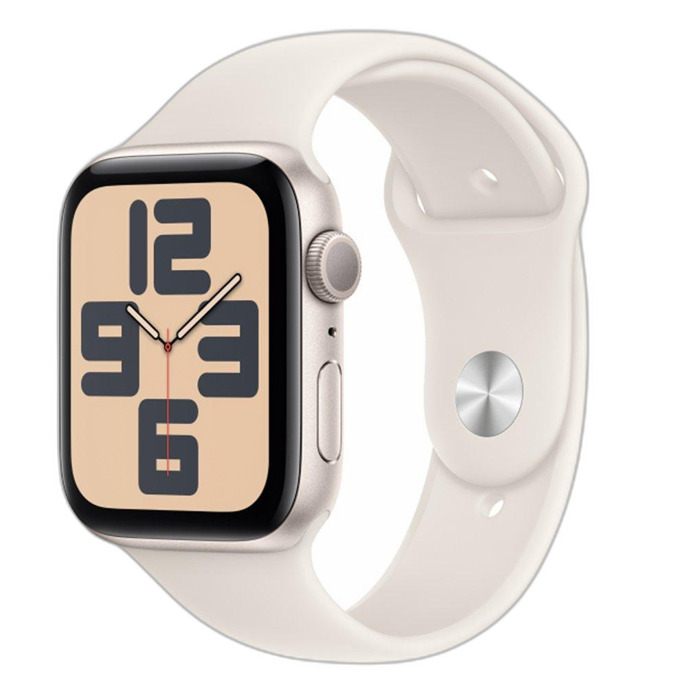 ساعة ذكية أبل Watch SE 2 44 مم GPS هيكل ألمنيوم