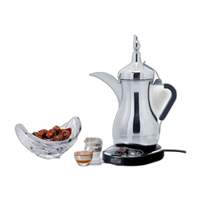 Arab Dallah Deem Dalla Bint Al-Darwazah Arabic Coffee Maker, 1000 W, 0.6L, DR-1973 - Stainless Steel
