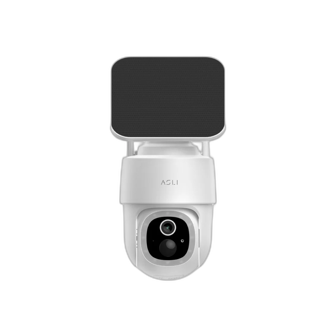 Asli Global EcoView Series - 4MP Solar-Powered Smart 4G Outdoor Camera