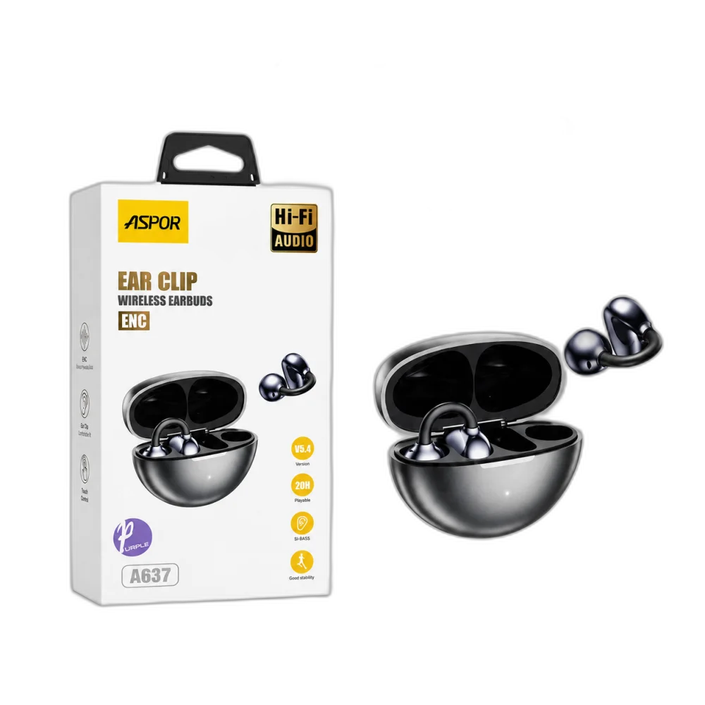 Aspor Earclip A637 Wireless Earbuds