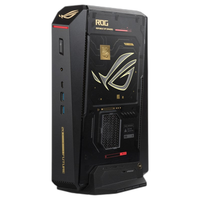 كمبيوتر مكتبي أسوس سعة 2 تيرابايت رام 64 جيجابايت معالج Core Ultra 9 290Hx رسومات RTX 5090