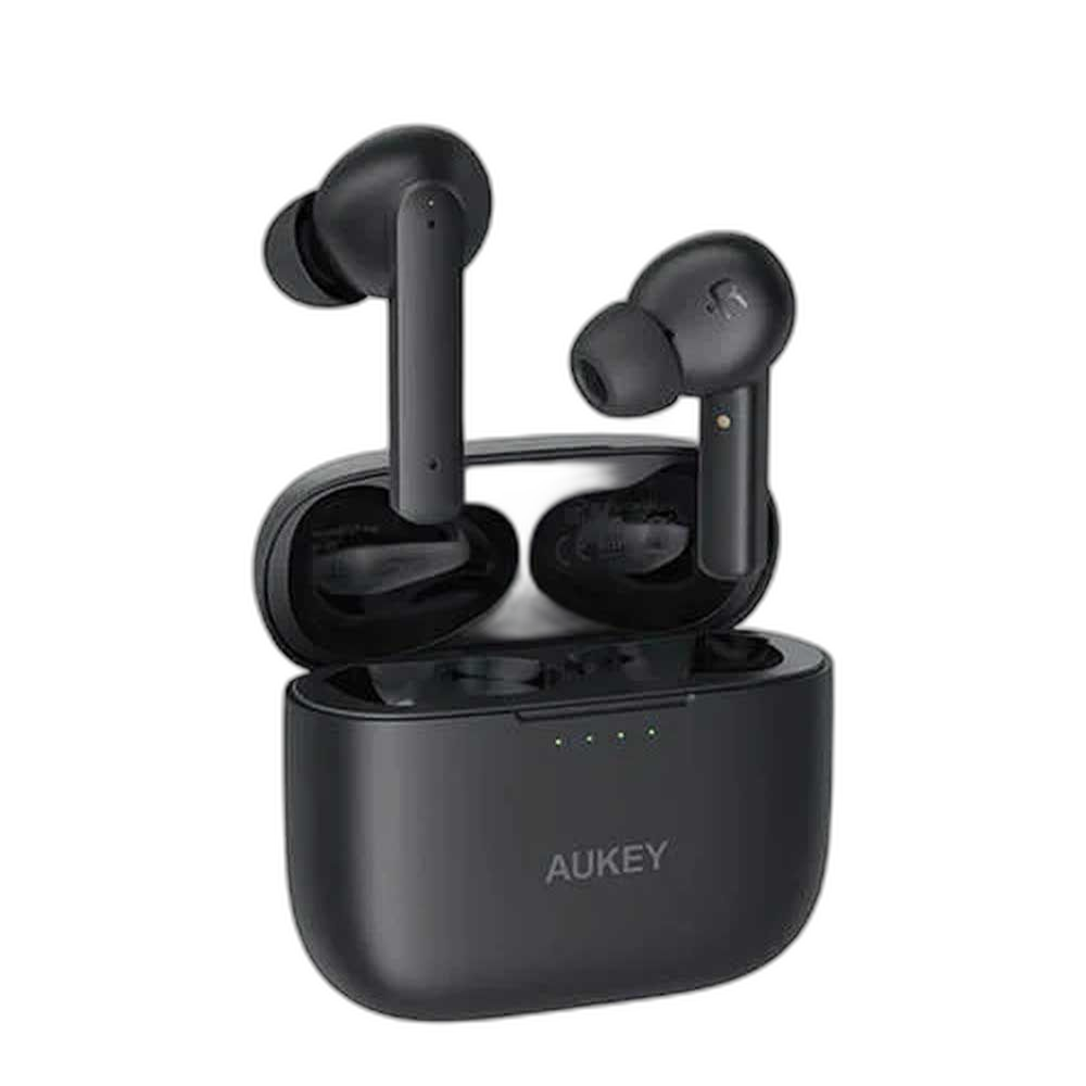 سماعات أذن TWS لاسلكية بخاصية إلغاء الضوضاء النشطة من AUKEY