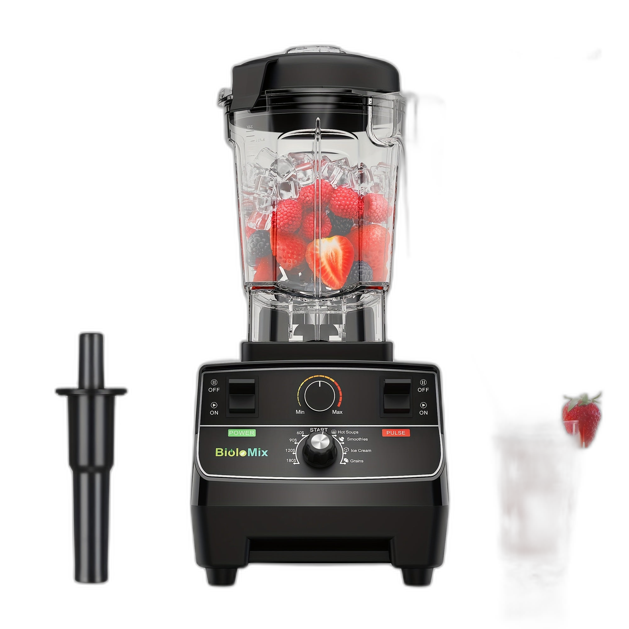 BIOLOMIX 2200W Pro Blender Food Processor-AML1254