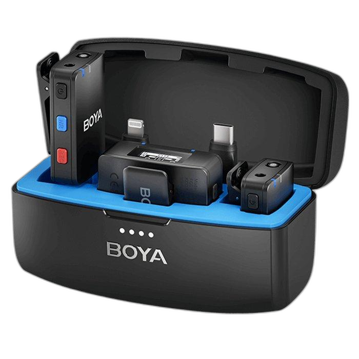 BOYA All-in-one Wireless Microphone with Onboard Recording