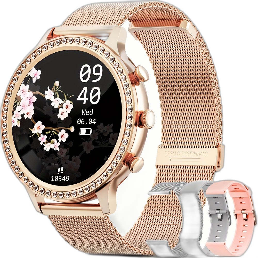 BT Smart Watch Fitness Tracker with Health Features For Women