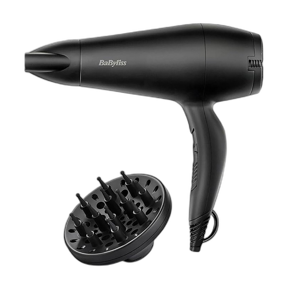 BaByliss DC Hair Dryer 2000W - Black - BABD215DSDE