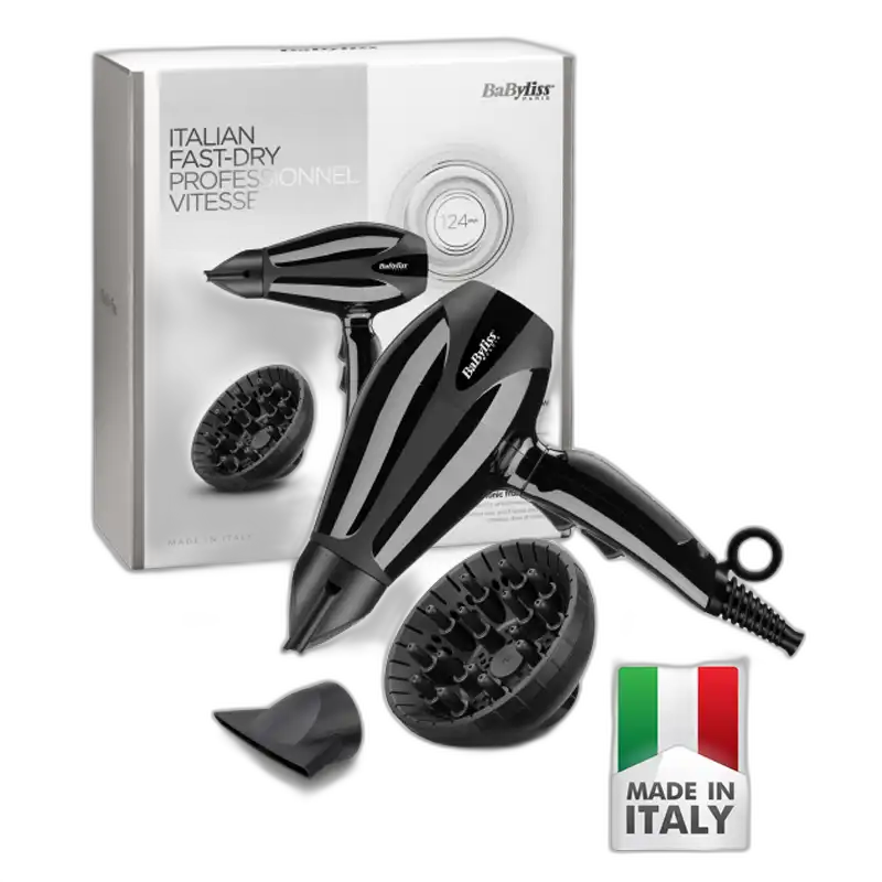 BaByliss Hair Dryer Ionic 2400 Watts - BAB6715DSDE