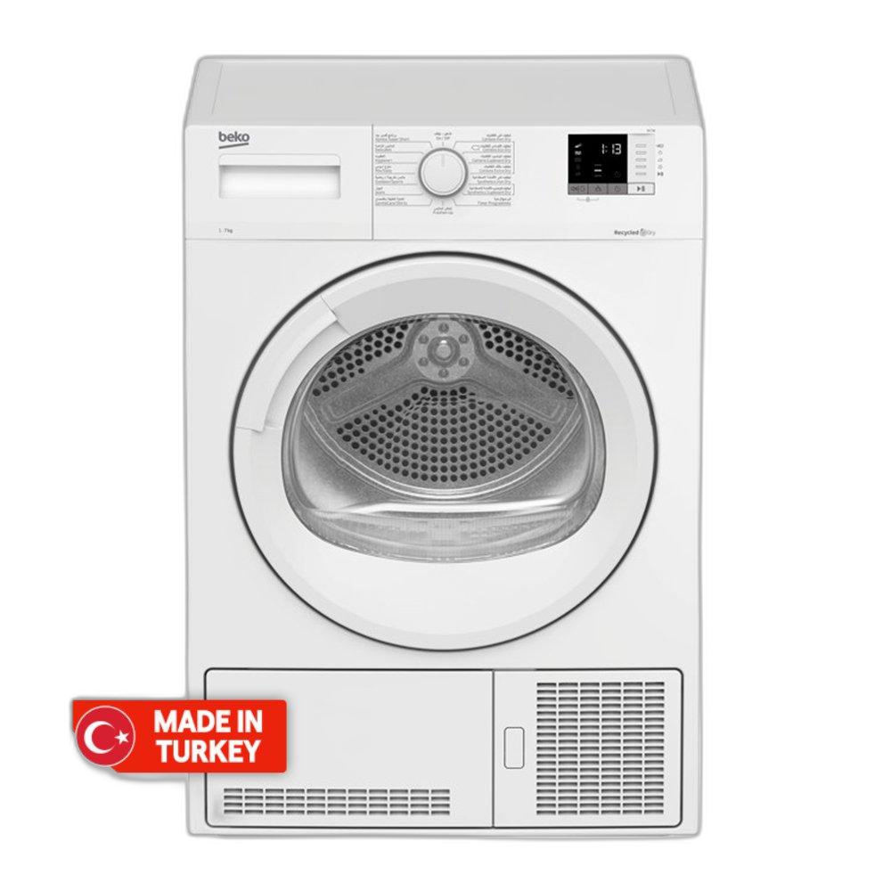 Beko Condenser Tumble Dryer 7 kg, 15 Program, DC7W