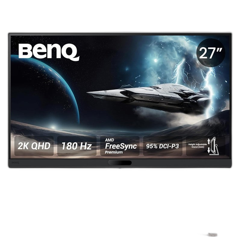 بينكيو موبيوز EX271Q مقاس 27 بوصة 2كيه كيو إتش دي آي بي إس 180 هرتز - 1 مللي ثانية فري سينك بريميوم شاشة ألعاب