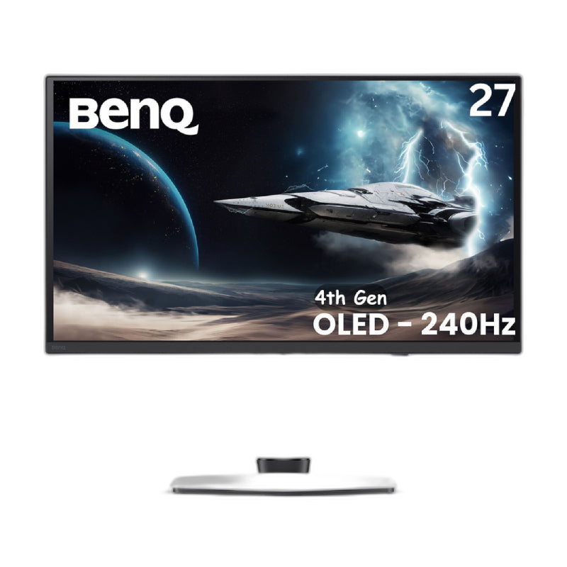 بينكيو EX271UZ موبيوز 26.5"، شاشة ألعاب، أوليد، 4K الترا اتش دي، 240 Hz، 0.03 مللي ثانية (جي تي جي)