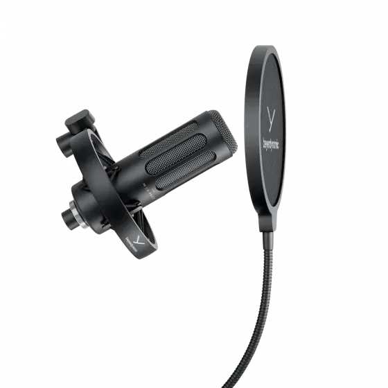 ميكروفون بث ديناميكي Beyerdynamic M 70 Pro X للبث المباشر والبودكاست (قلبي الشكل)