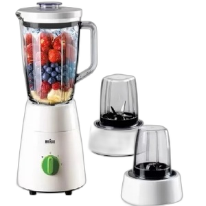 خلاط براون بوعاء زجاجي 500 واط، JB 0153