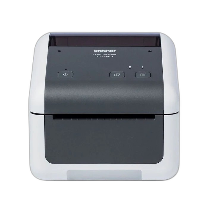 طابعة Brother TD-4420DN - سرعة طباعة تصل إلى 203 مم/ثانية / دقة 203 نقطة في البوصة / منفذ USB / ملصق حراري - طابعة