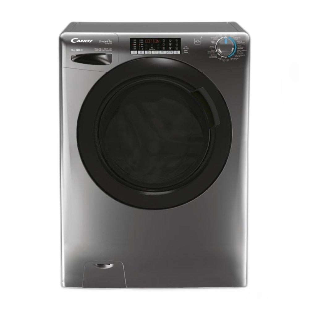 Candy Front Loading Washing Machine, 10 kg Washing Capacity, CSO4106TWMBR-19