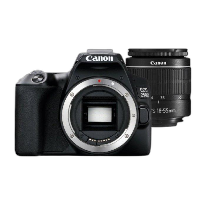 Canon EOS 250D DSLR Camera with 18-55mm Lens