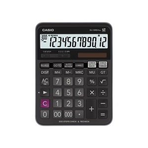 Casio DJ-120D Plus Desktop Calculator Black - DJ-120DPLUS-WA-DPW