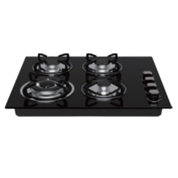 Cleenwood Glass Gas Hob 4 Burners CW-820