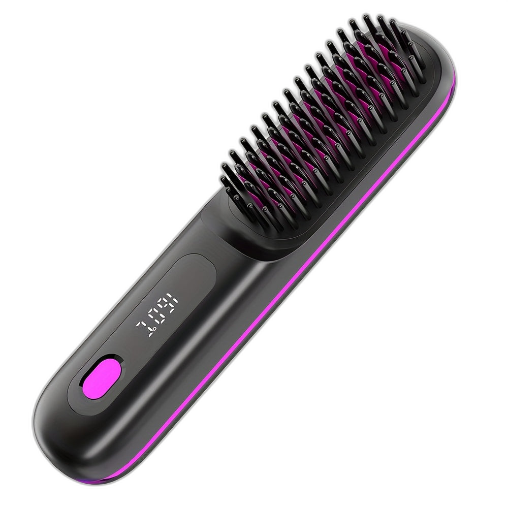 Cordless Hair Straightener Brush - SA57
