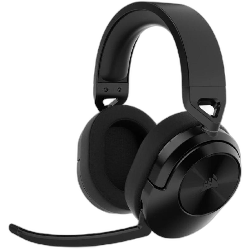 Corsair HS55 7.1 Surround Gaming Headset, Wireless, USB (Charging), Rotating Microphone, Carbon