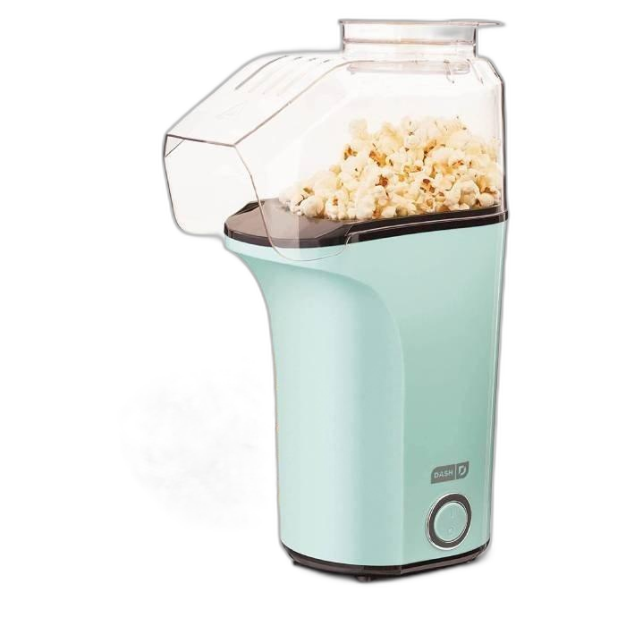 DASH Hot Air Popcorn Maker, 1400 W, Capacity 16 cups, DAPP150V2AQ04