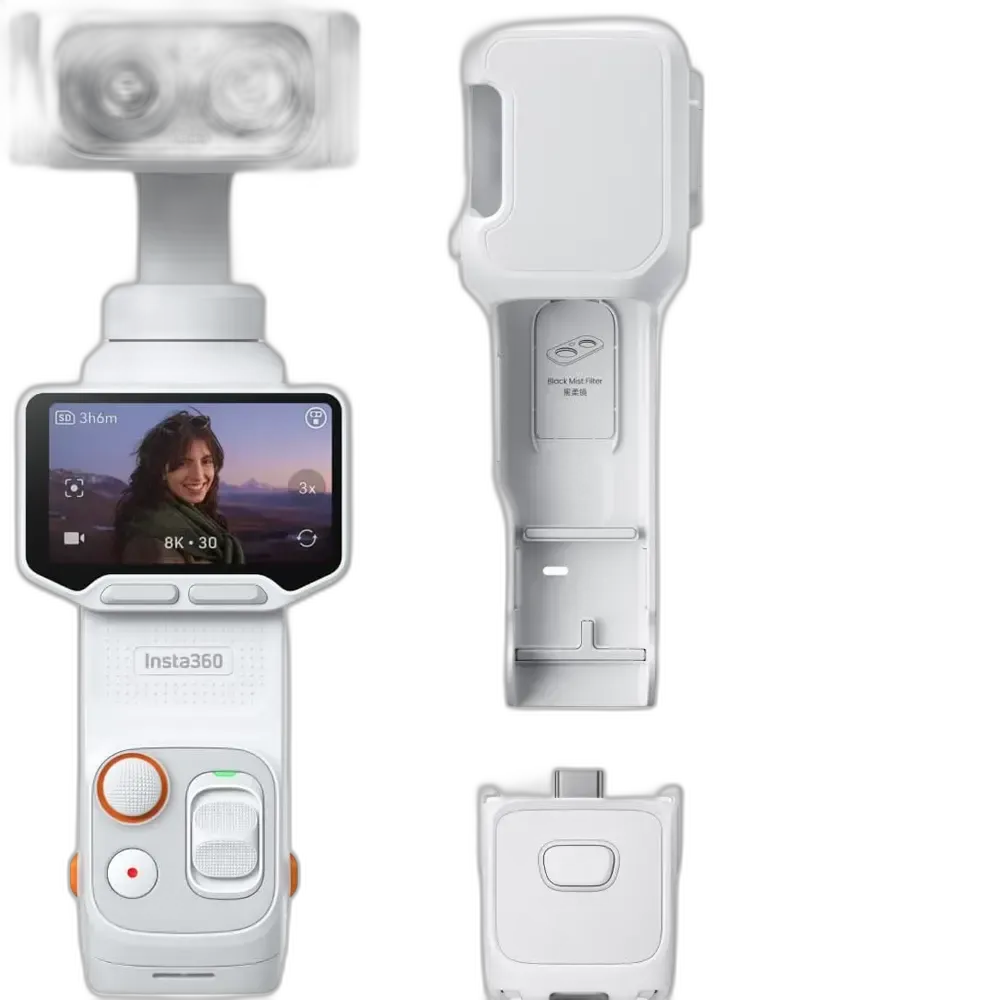 كاميرا Insta360 Luna Ultra Standard مع مثبت جيمبال