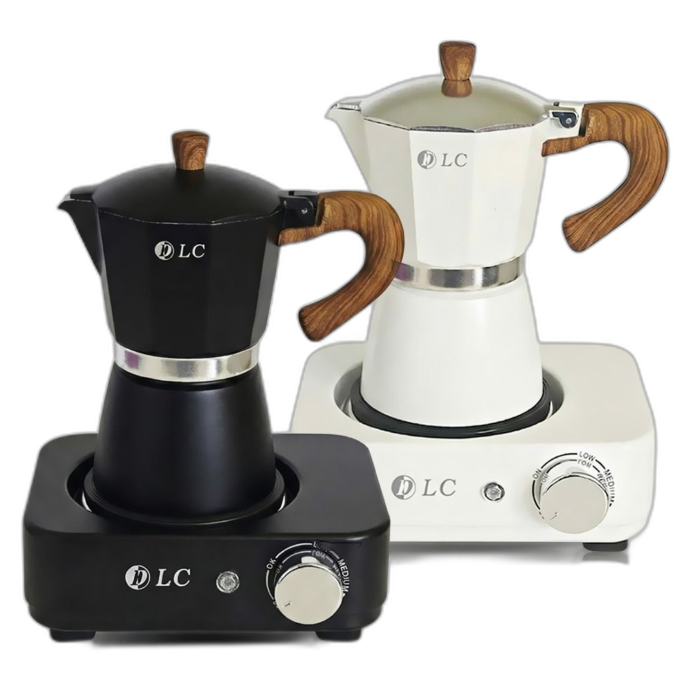 DLC 300ml Electric Moka Pot Coffee Maker 500W