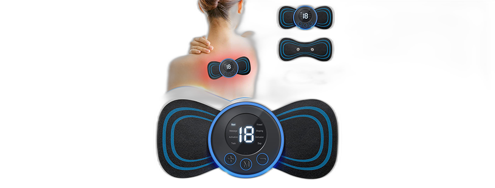 EMS Mini Butterfly Massager with 8 Modes
