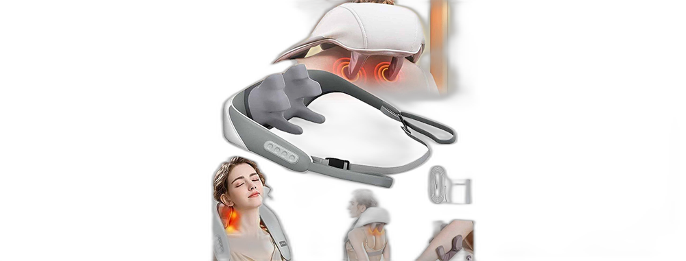 Electric U-Shaped Neck Pillow Griping Massager