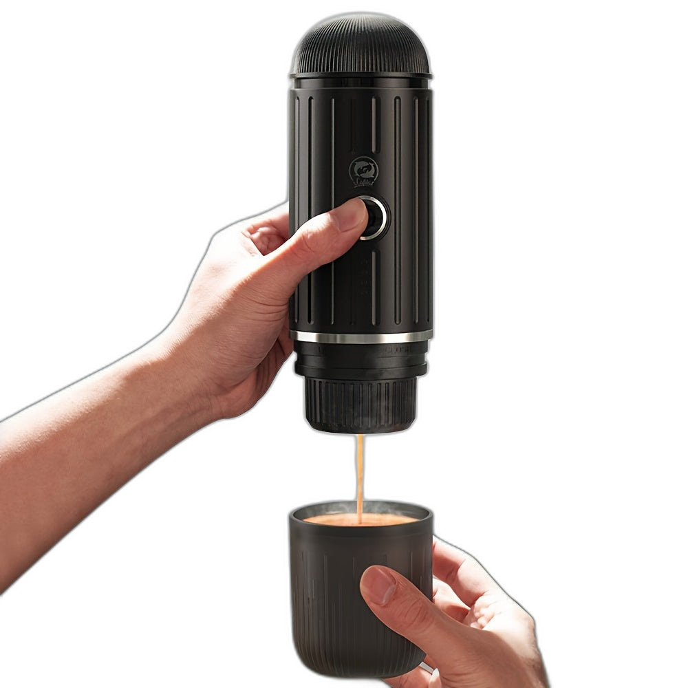 Electronics Essentials Portable Electric Espresso Machine Travel 2 In 1 Coffee Maker For Camping - DUD883
