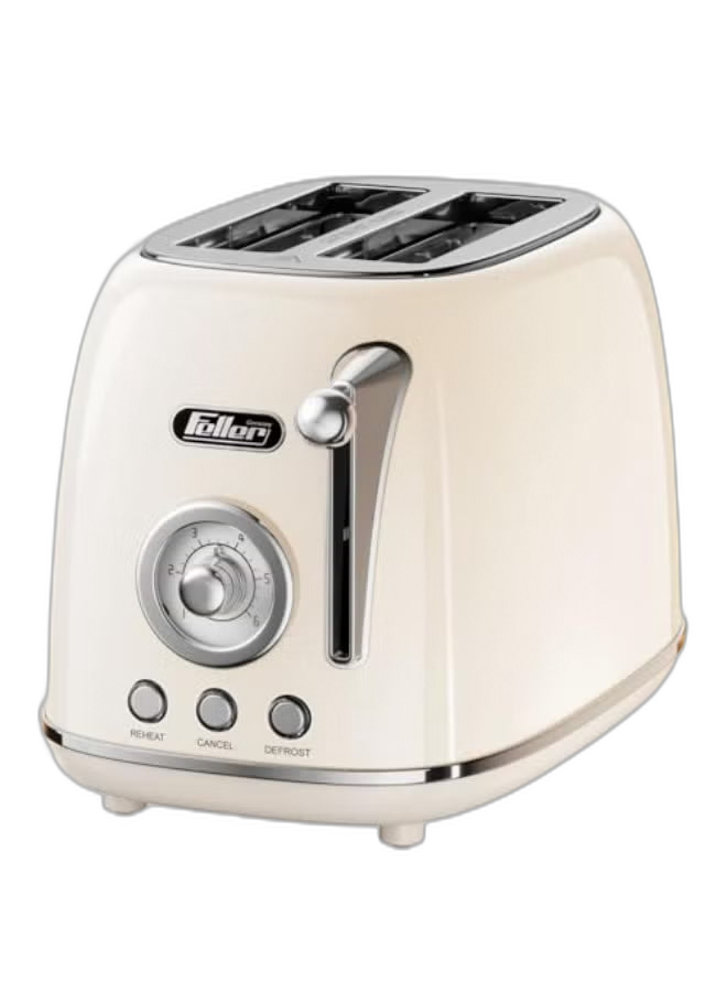 Feller Germany, Retro Style 2-Slice Toaster, 815 W, Steel Body-AML815W