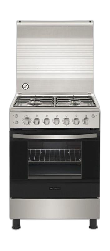 Frigidaire 4 Burners Gas Cooker, 60X60cm, FNGB60JGRSO - Stainless Steel