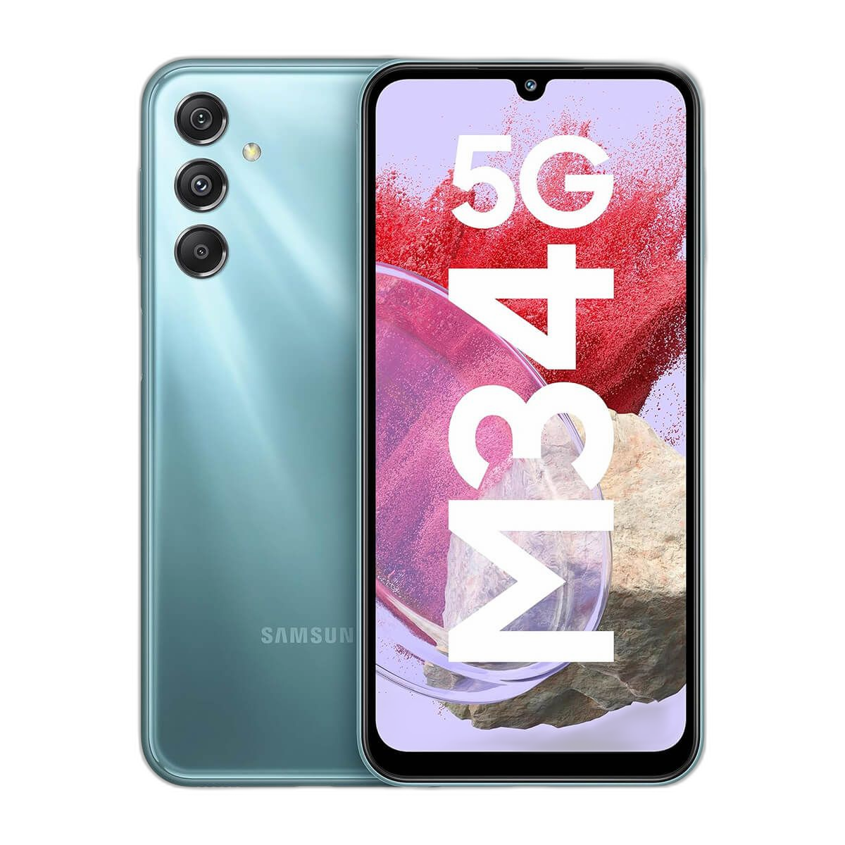 هاتف جالاكسي ام 34 جيل خامس 5G رام 6 جيجابايت سعة 128 جيجابايت
