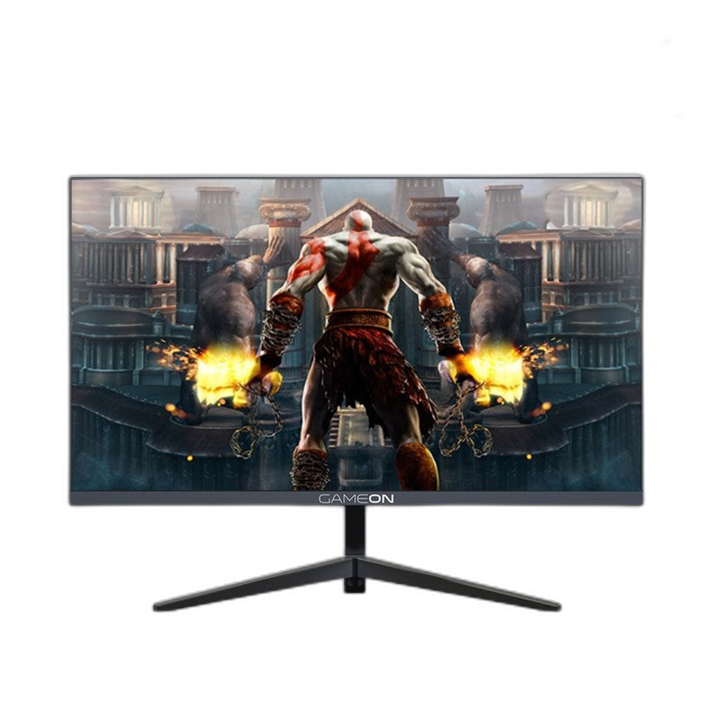 شاشة ألعاب مسطحة Gameon GO24FHD75VA بحجم 24 بوصة، ودقة FHD، ومعدل تحديث 75 هرتز، ووقت استجابة 4 مللي ثانية