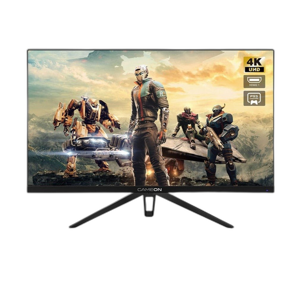 شاشة ألعاب جيم أون GO28UHDIPS مقاس 28 بوصة بدقة 4K UHD، 144 هرتز، 1 مللي ثانية، HDMI 2.1 (تدعم PS5)