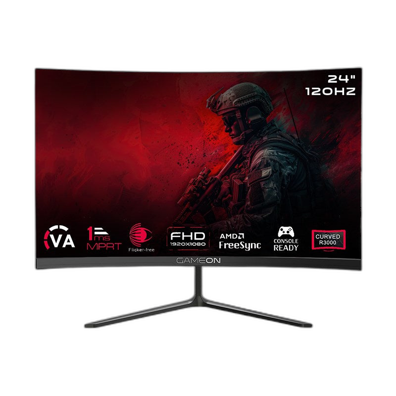 شاشة جيم أون GOC24F120VA MPRT HDMI 24 بوصة