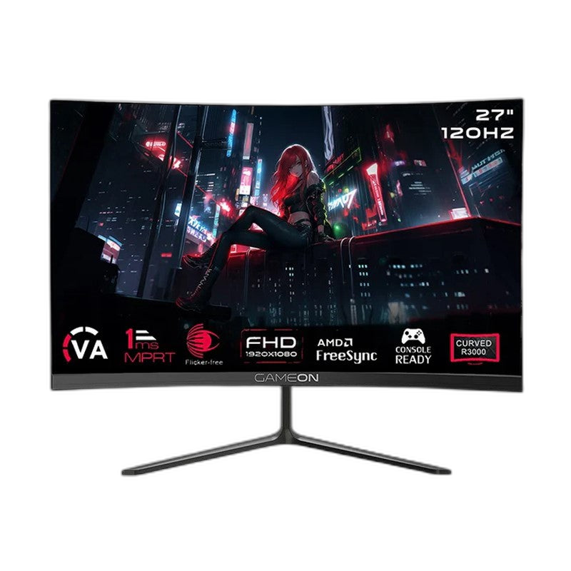 شاشة جيم أون GOC27F120VA MPRT HDMI 27 بوصة