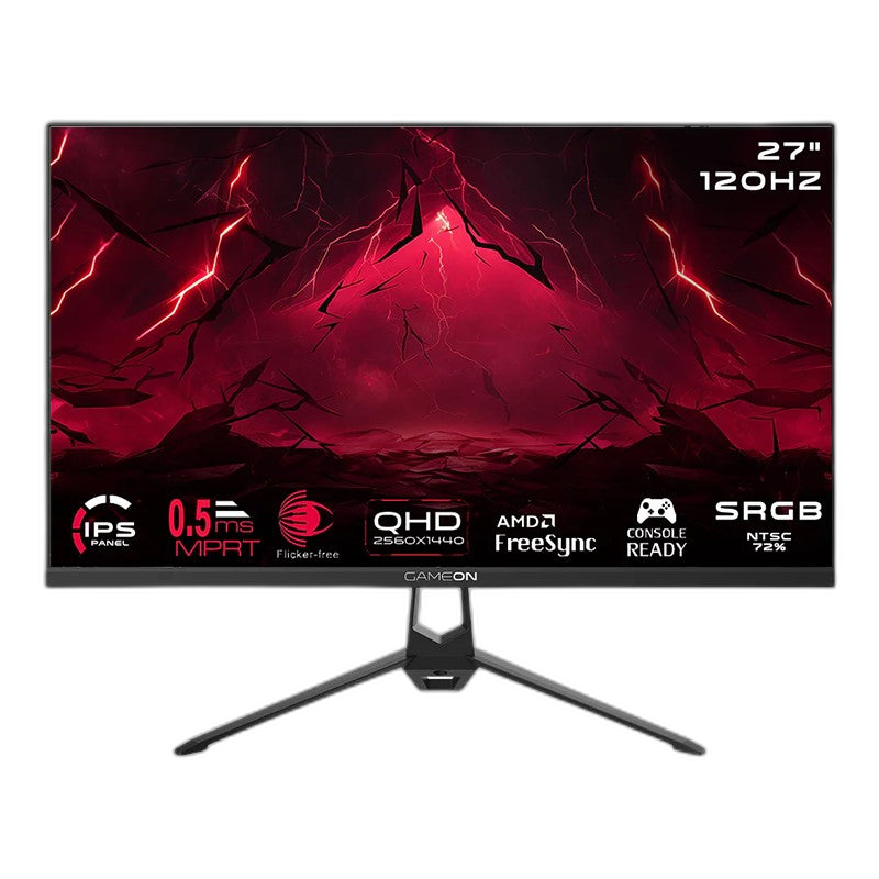 شاشة جيم أون GOES27QHD120IPS MPRT HDMI PS5 27 بوصة