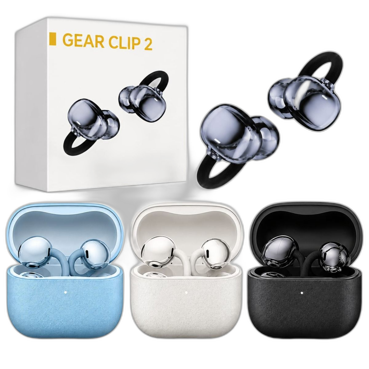 سماعات أذن Gear Clip 2 لاسلكية تصميم مفتوح
