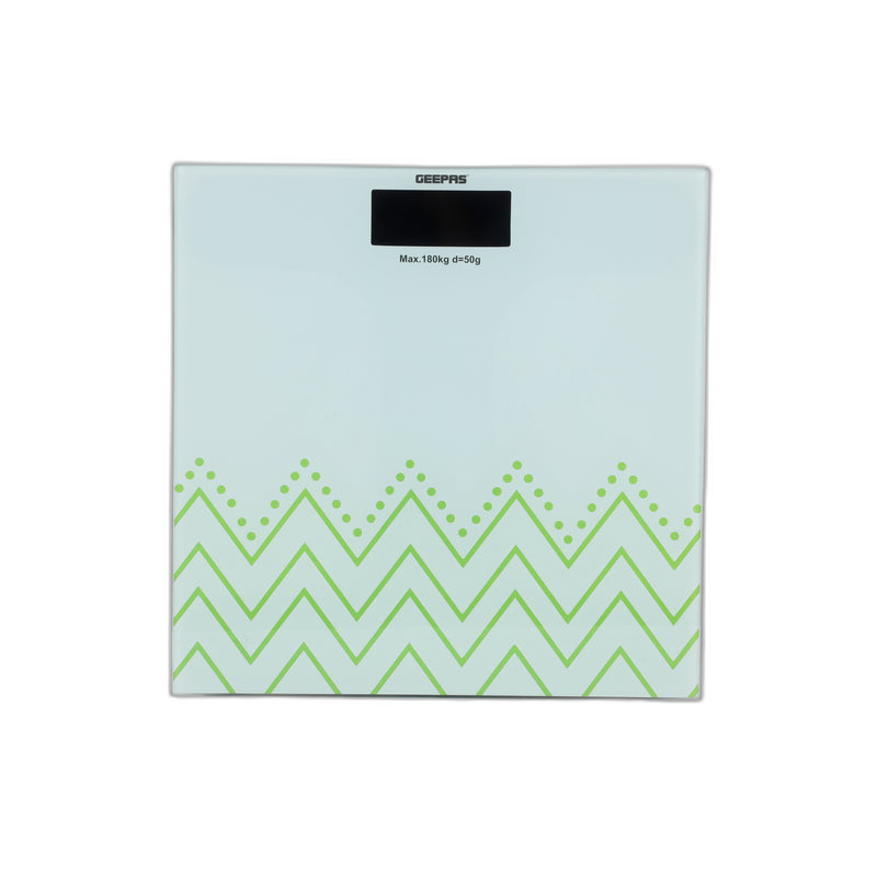 Geepas Digital Body Scale | 180kg | Tempered Glass