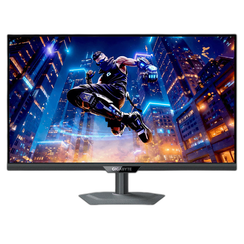 جيجابايت شاشة الألعاب 27 بوصة بدقة 4K UHD، بمعدل تحديث 160 هرتز، بزمن استجابة 1 مللي ثانية، مزودة بمنفذ HDMI 2٫1 وتقنية IPS